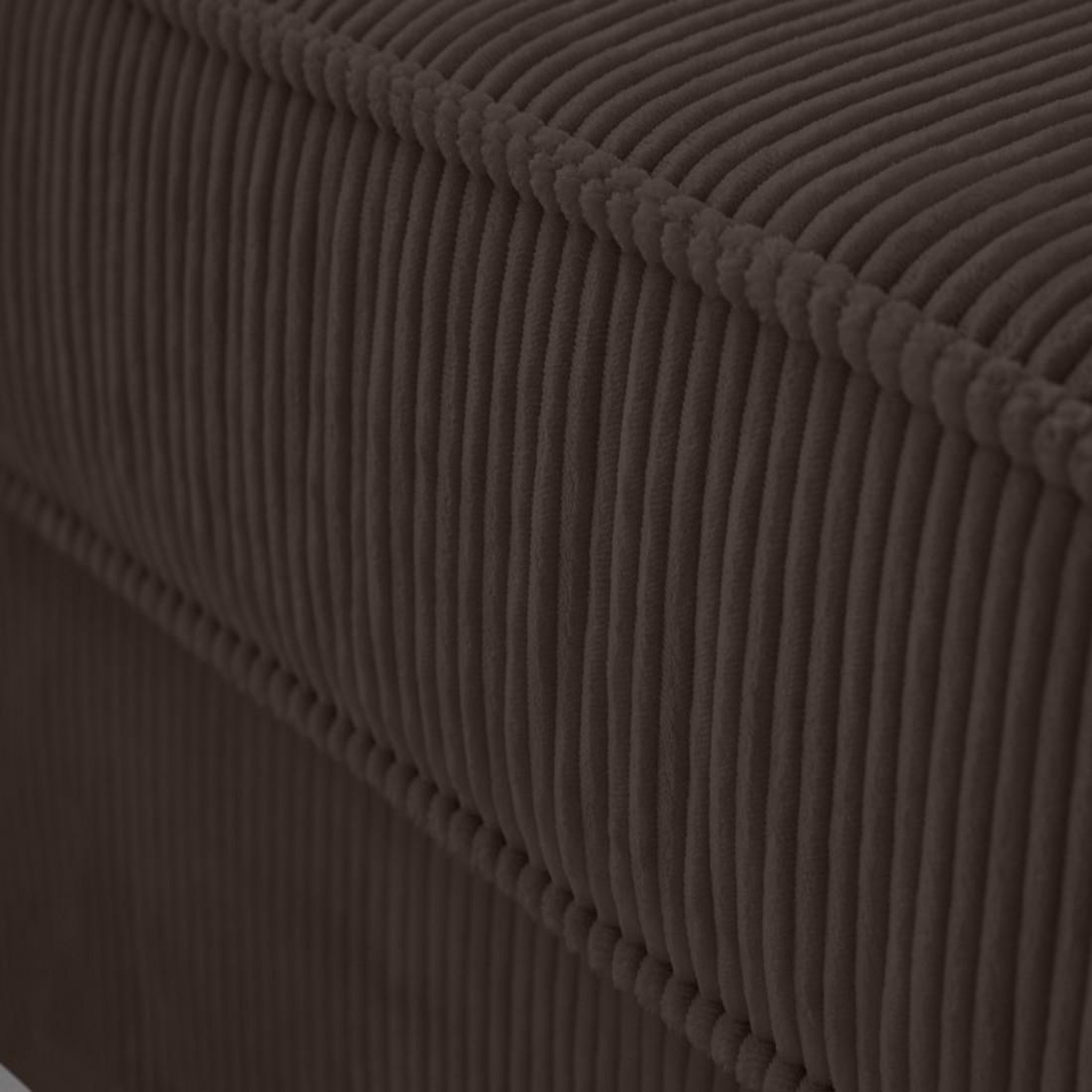 Voir la diapositive 3 : LISA DESIGN Jake - canapé déhoussable d'angle gauche 5 places en velours côtelé