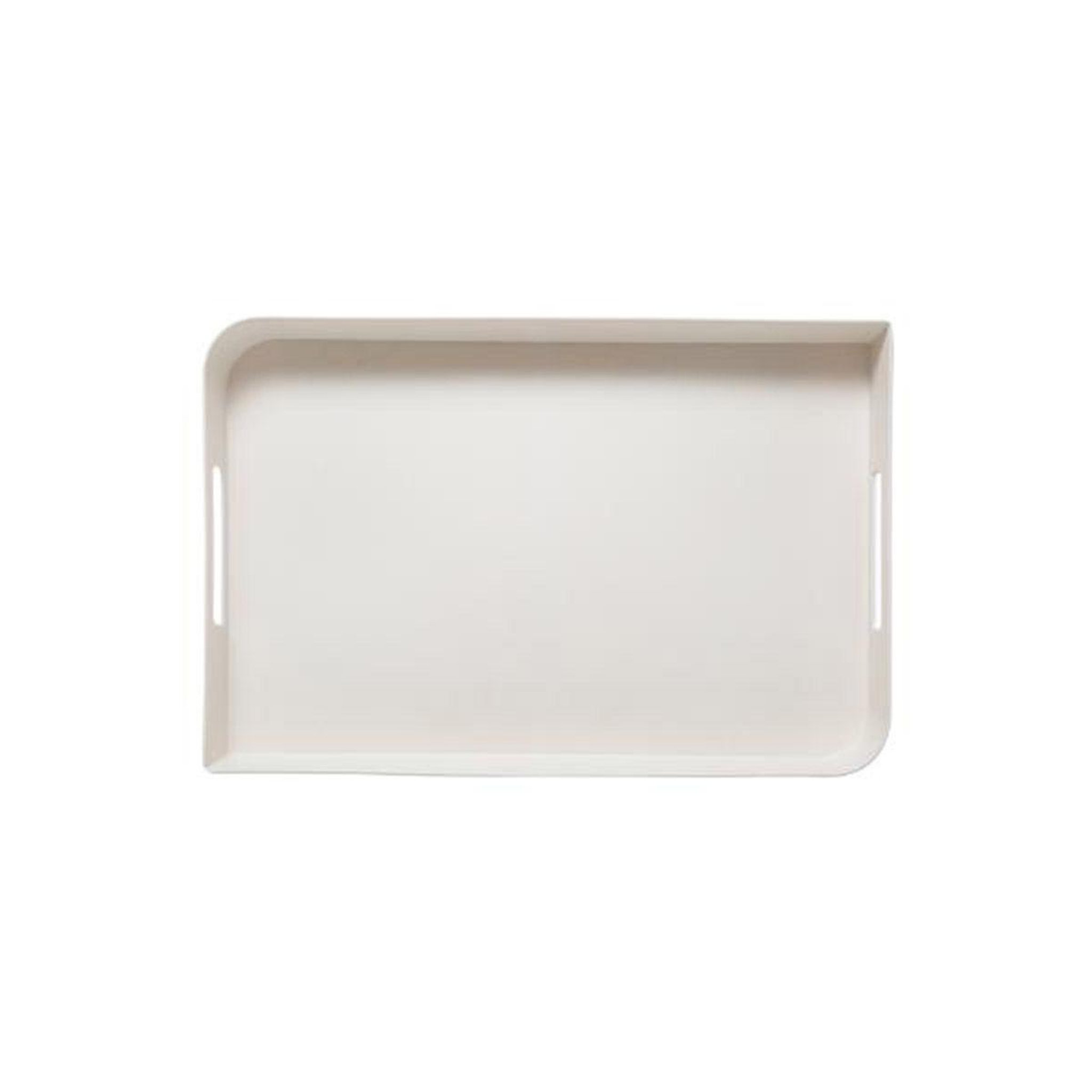 Voir la diapositive 2 : FIVE Plateau de service  modern  45cm crème
