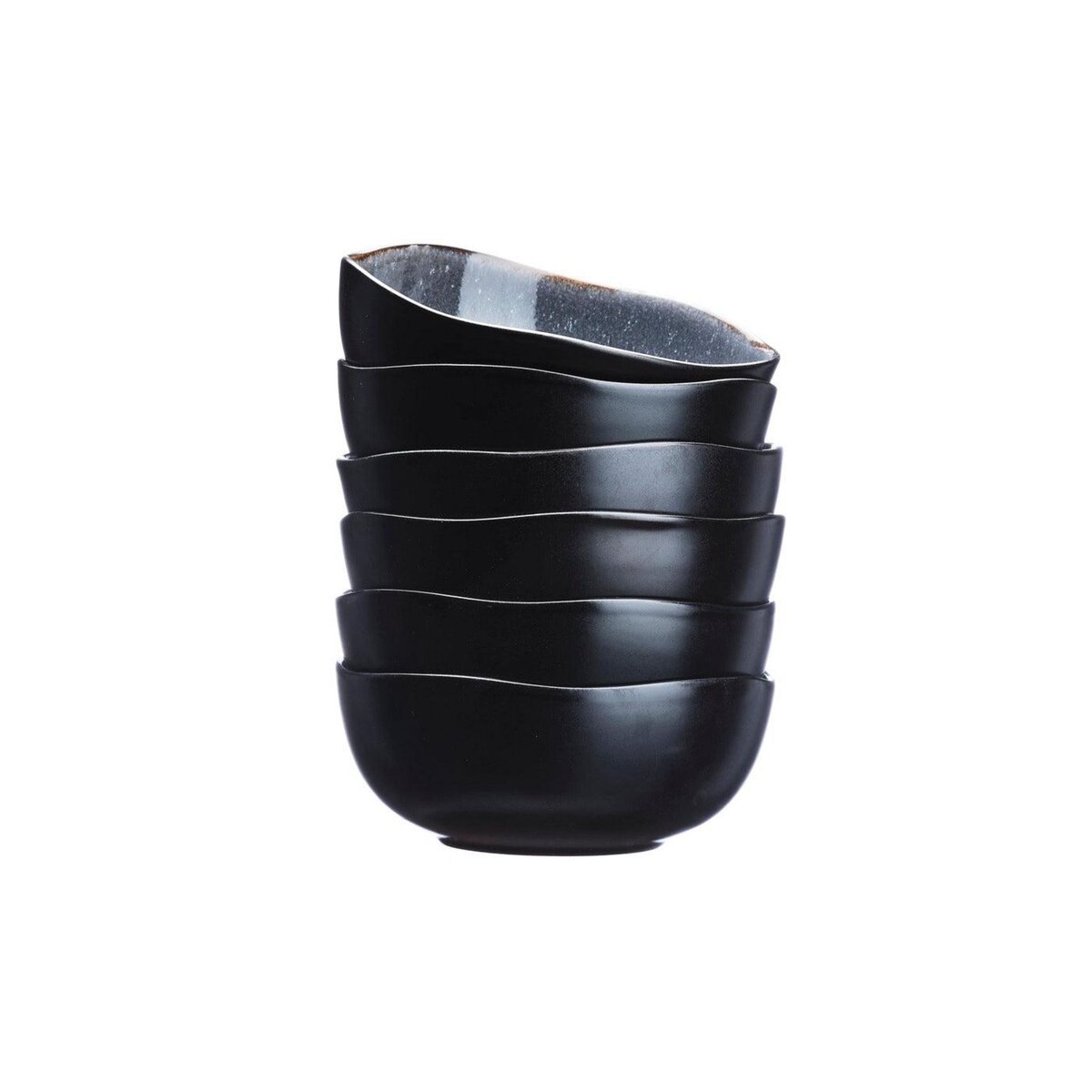 BJORN Bol IRIS Ø16,5cm - 6 pièces - Bleu nuit