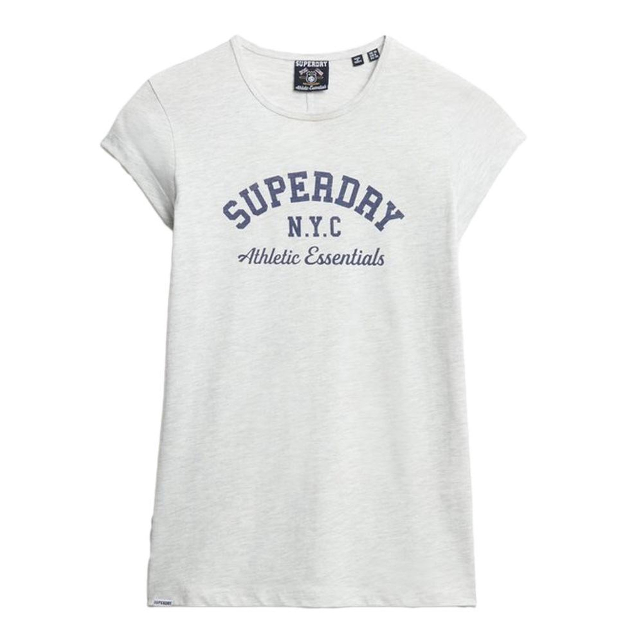 SUPERDRY T-Shirt Gris Clair Femme Superdry Athletic. Coloris disponibles : Gris