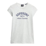 SUPERDRY T-Shirt Gris Clair Femme Superdry Athletic. Coloris disponibles : Gris