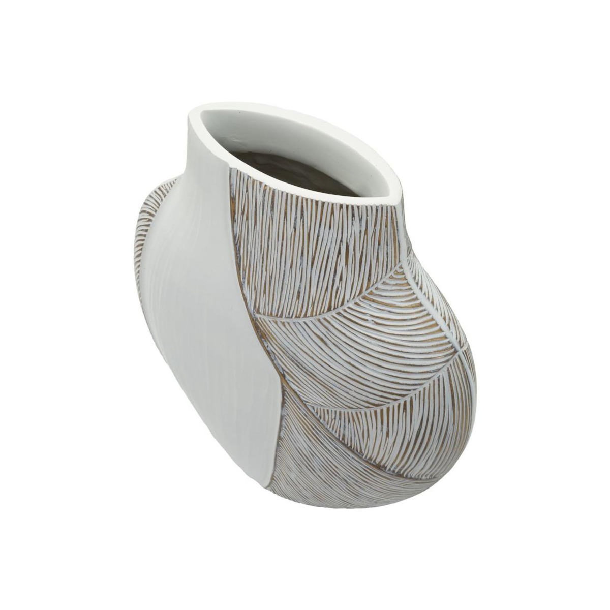 Paris Prix Vase Design  Hochi  37cm Blanc