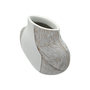Voir la diapositive 3 : Paris Prix Vase Design  Hochi  37cm Blanc