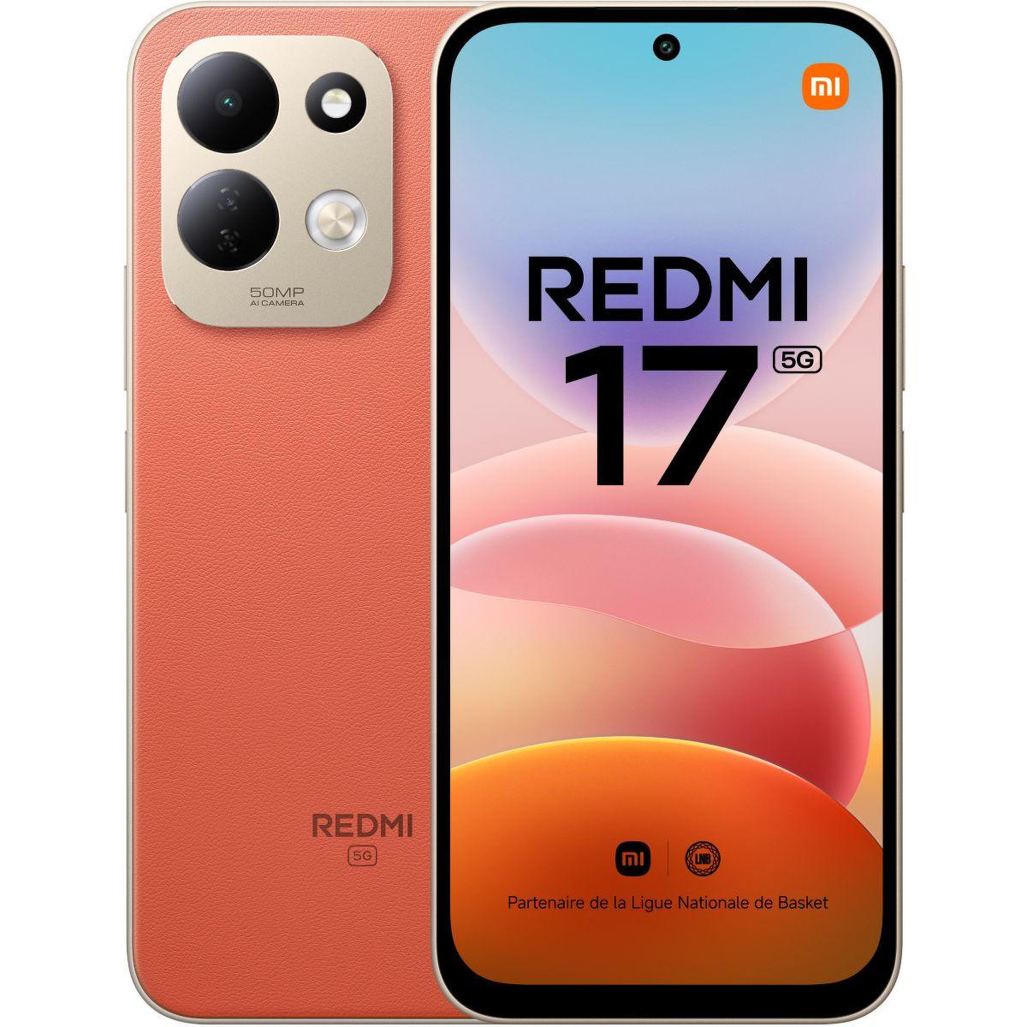 XIAOMI Smartphone Redmi 17 Orange 128Go 5G