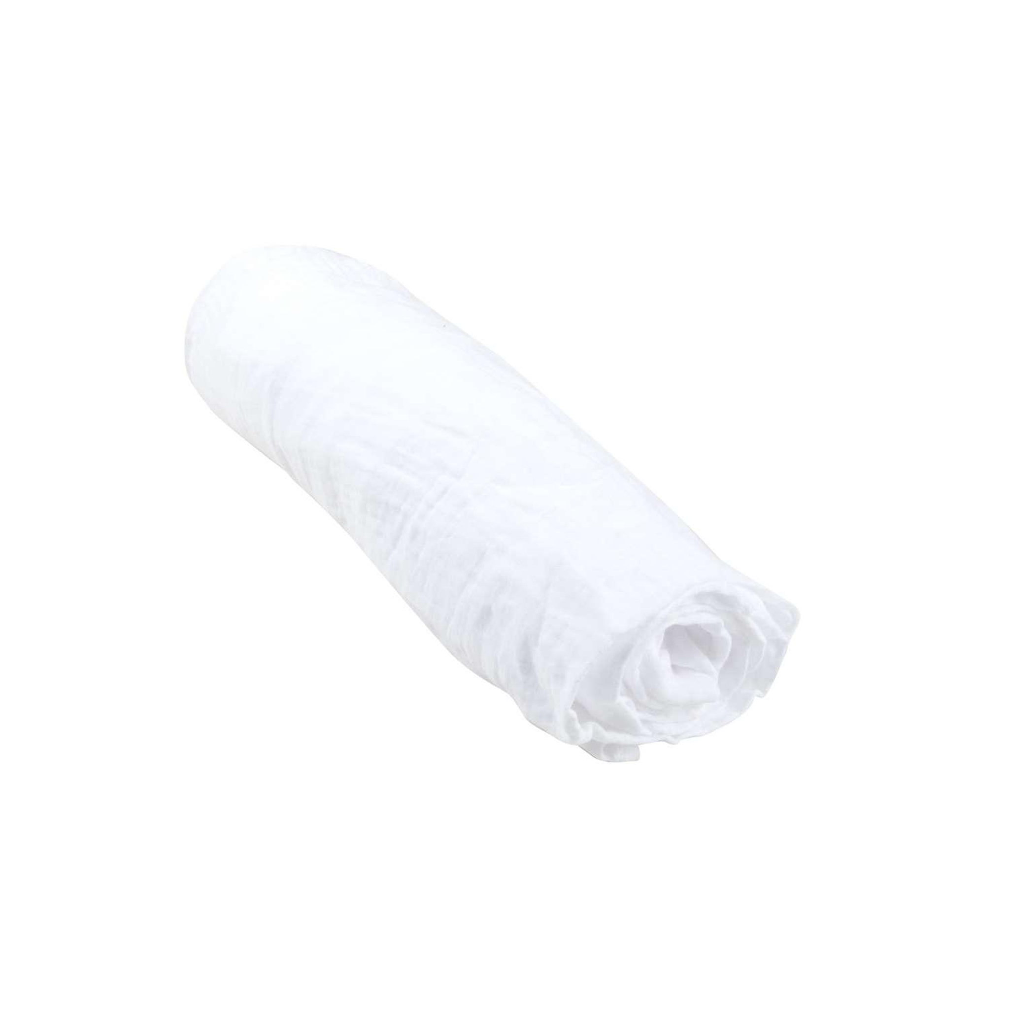 Voir la diapositive 1 : BEBE DOUCEUR Drap housse en gaze de coton - 100% Coton