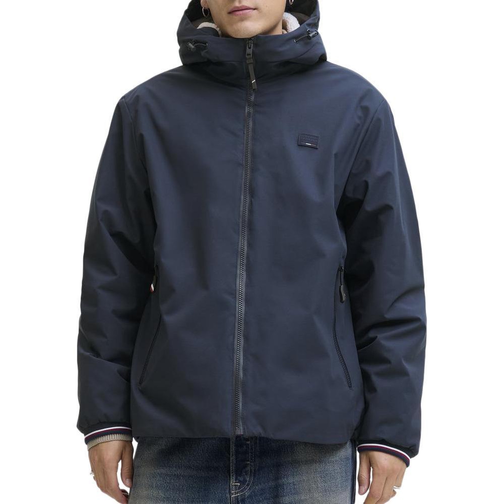 Jack & Jones Blouson Marine Homme Jack & Jones Blualves. Coloris disponibles : Bleu