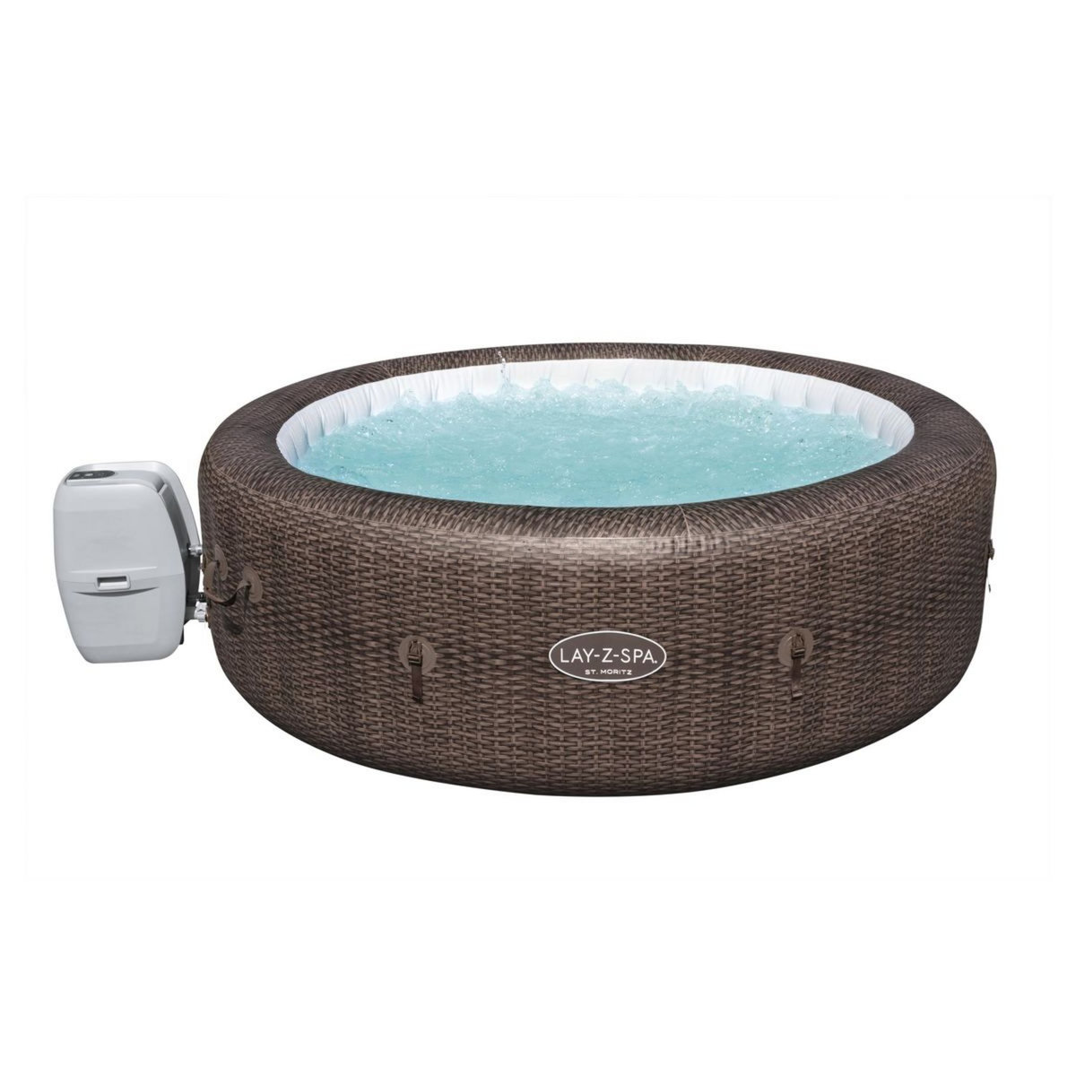 BESTWAY Spa gonflable rond - 5/7 places - Diam 2,16 x 0,71 m - LAY-Z-SPA ST MORITZ