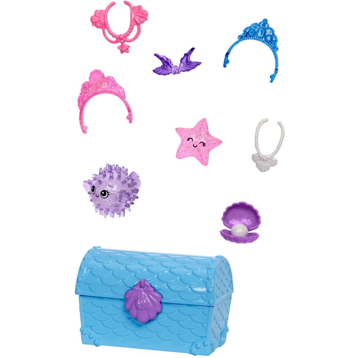 BARBIE Poupée Barbie Chelsea sirène et accessoires 