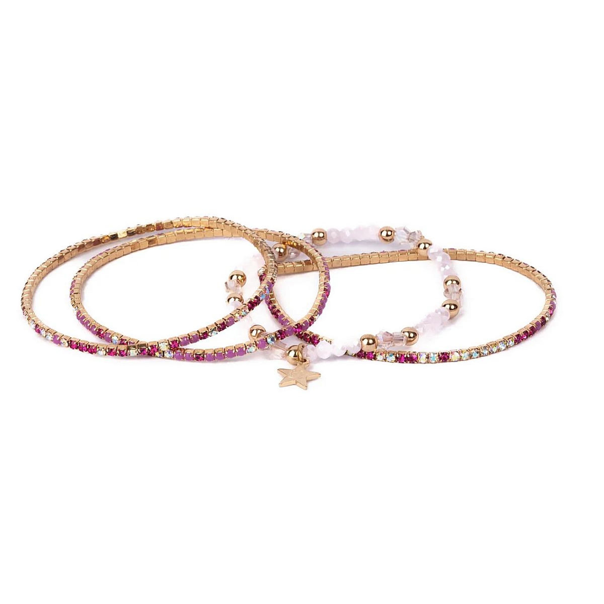 GREAT PRETENDERS Bracelet Boutique  Glam Girl , 4 Pcs