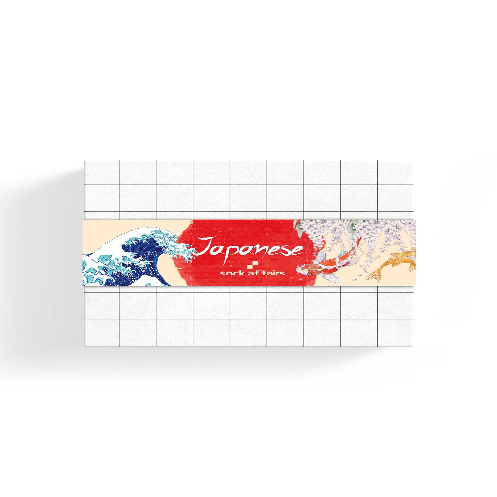 Voir la diapositive 2 : SOCK AFFAIRS Coffret chaussettes peintures japonaises