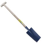 OUTILS PERRIN Louchet Senlis peint 30 cm - manche béquille fraisée 80 cm