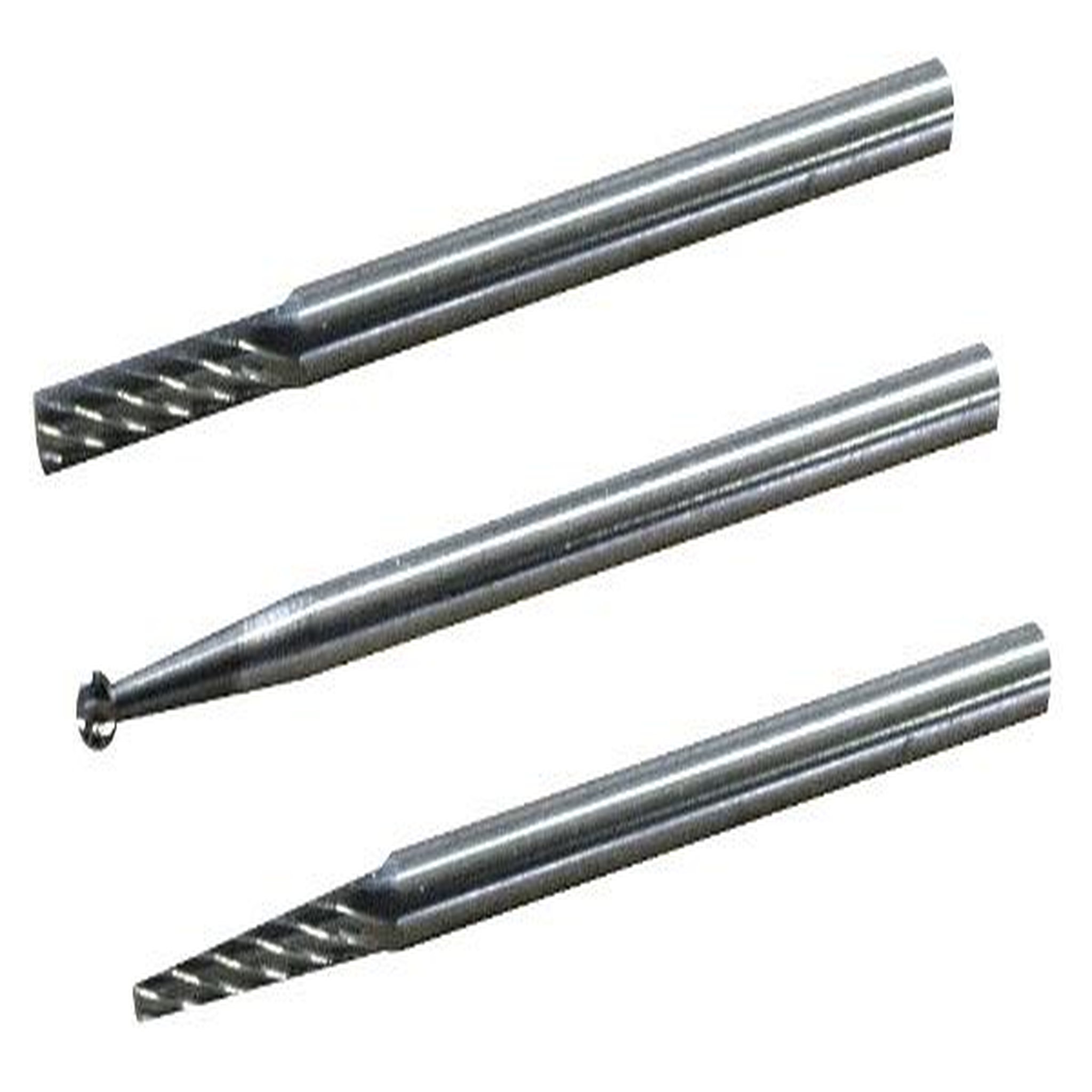 MAXICRAFT Fraise carbure tungstène cylindrique Ø 1,2 mm