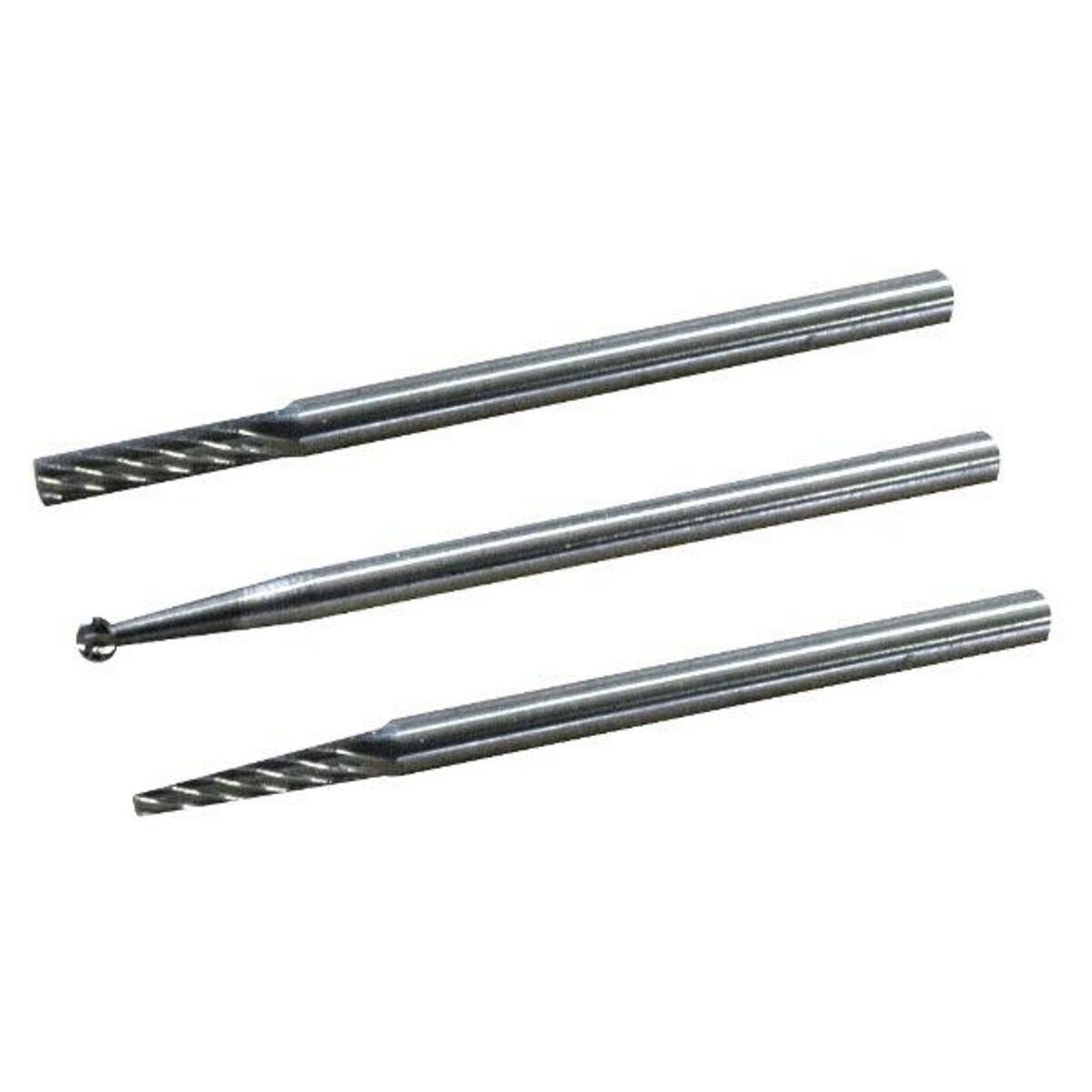 MAXICRAFT Fraise carbure tungstène cylindrique Ø 1,2 mm