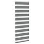 Voir la diapositive 3 : VIDAXL Store zebre gris fonce largeur du tissu 50,9 cm polyester