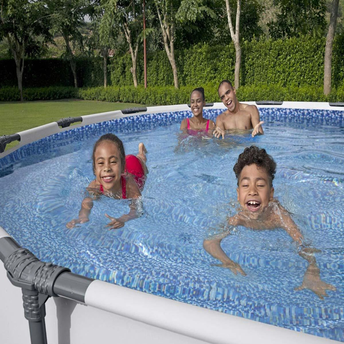 BESTWAY Piscine tubulaire Steel Pro Max ronde 4,27 x 0,84 m - Bestway