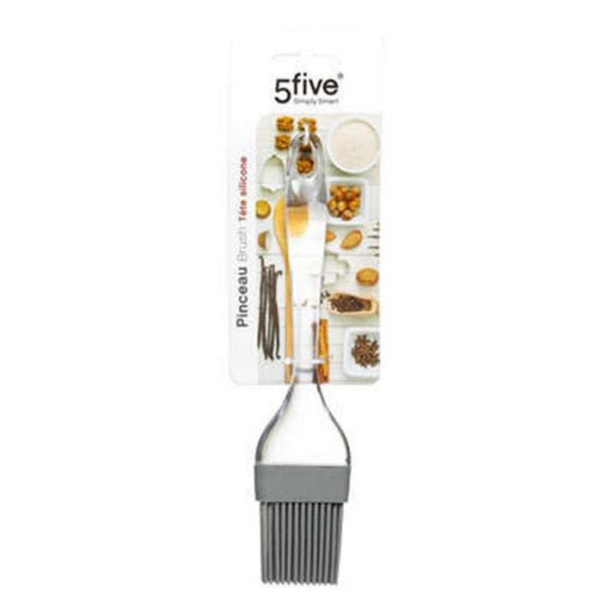 FIVE Pinceau de Cuisine Silicone  Picasso  21cm Taupe