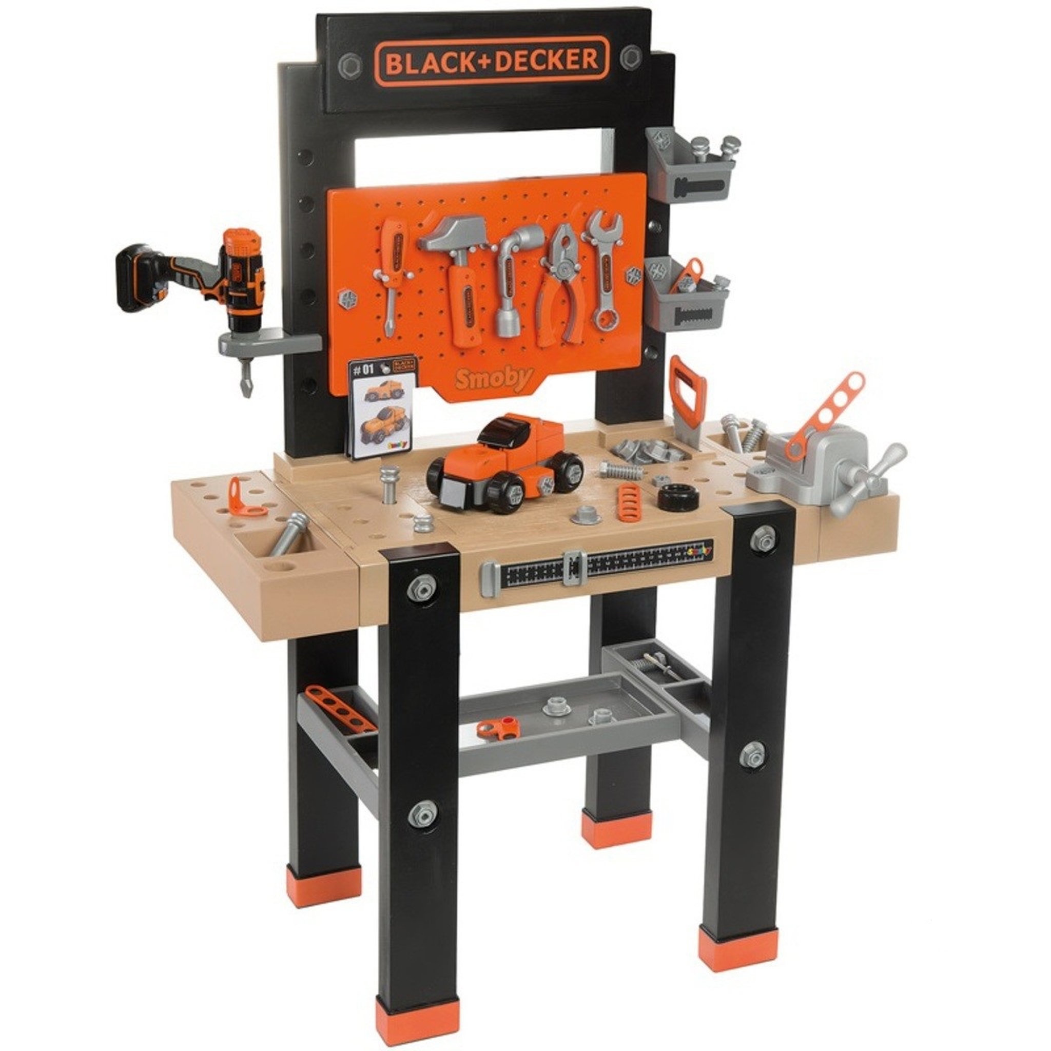 Voir la diapositive 1 : SMOBY Etabli Black & Decker Bricolo Center