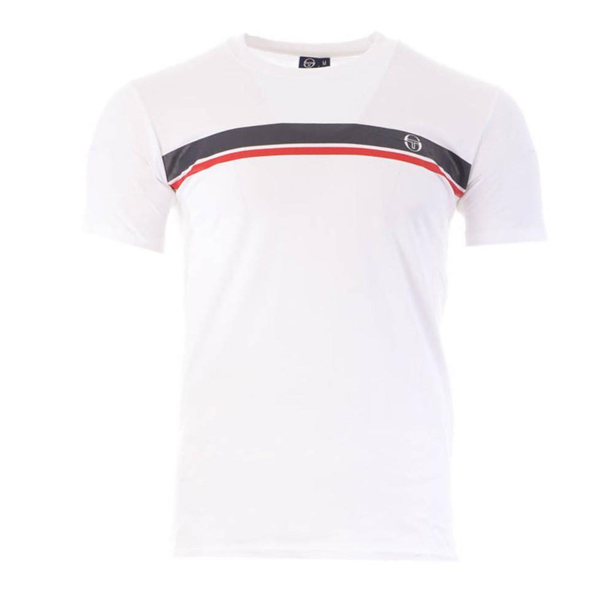 Voir la diapositive 2 : SERGIO TACCHINI T shirt Blanc/ Homme Sergio Tacchini Stripe A