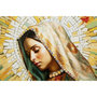 Voir la diapositive 2 : Paris Prix Tableau Peinture  Madonna  72x102cm Multicolore