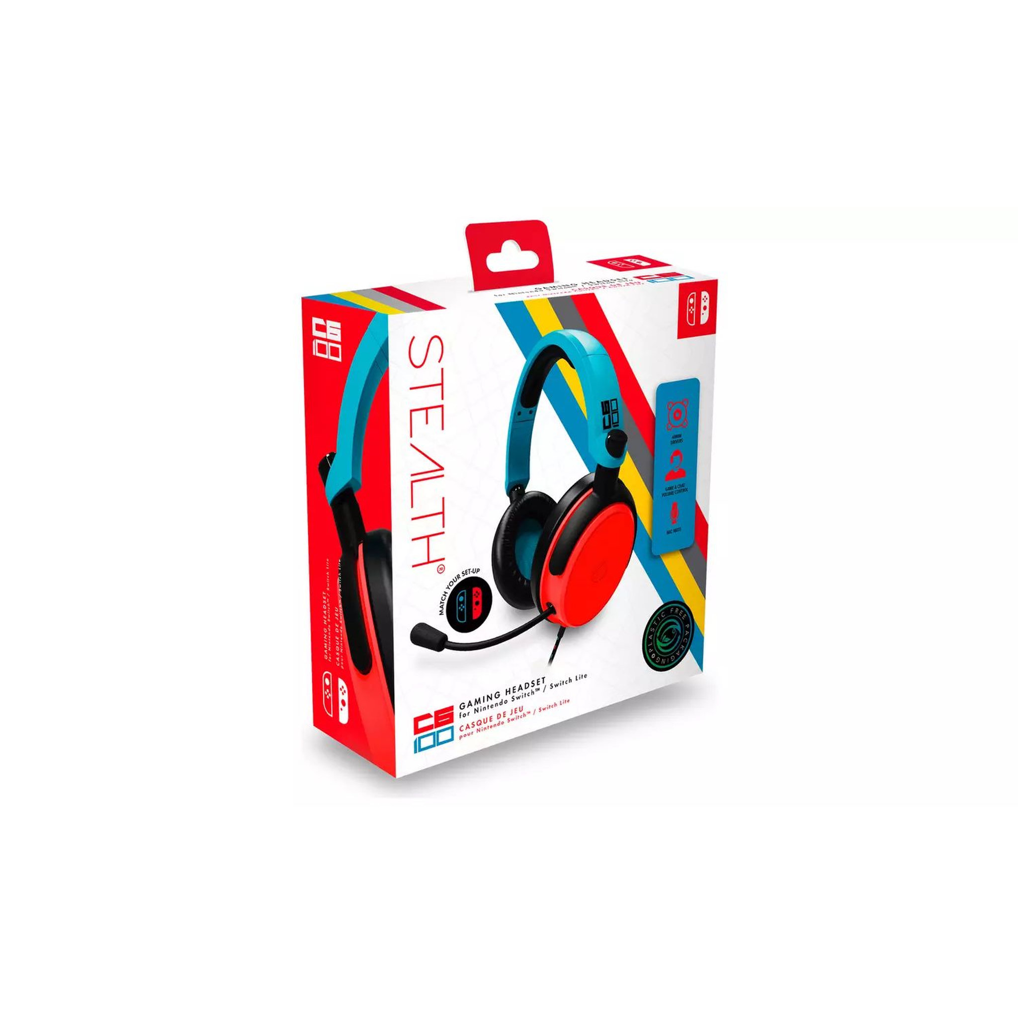 Voir la diapositive 4 : Casque Gaming Filaire C6 100 Nintendo Switch