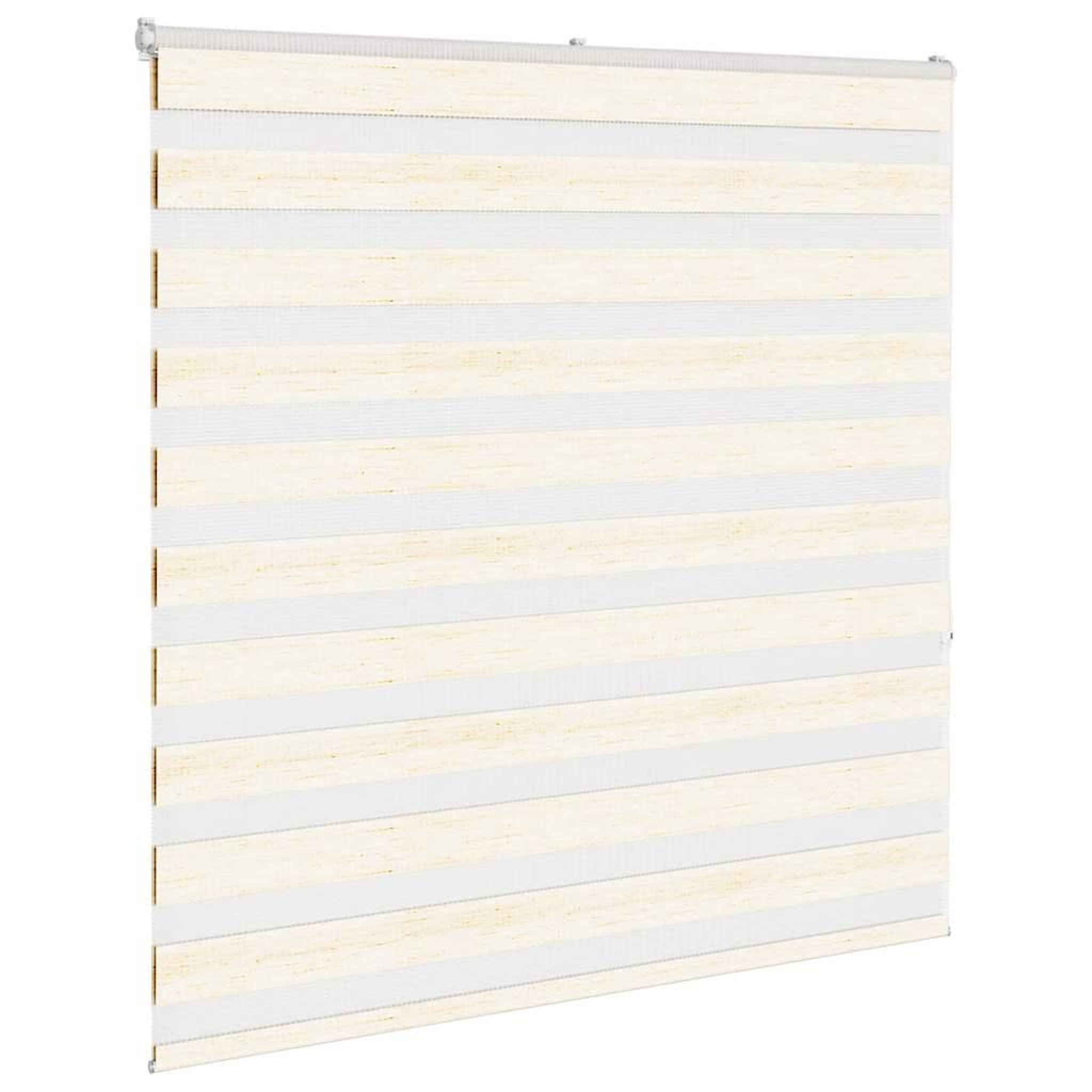 Voir la diapositive 3 : VIDAXL Store zebre beige marbre largeur du tissu 140,9 cm polyester