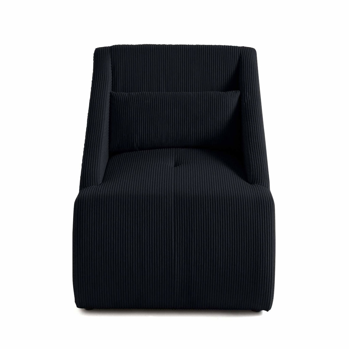 LISA DESIGN Onyx - fauteuil - en velours côtelé