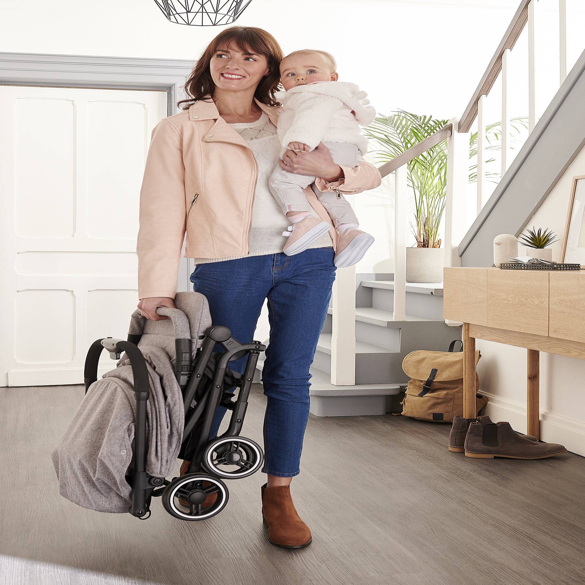 Voir la diapositive 4 : AUCHAN BABY Poussette shopper ultra compacte Lali