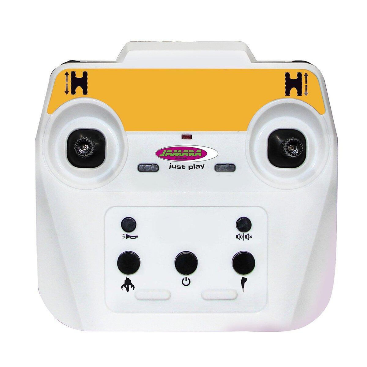 Jamara Excavateur Volvo EC160E Metal 1:16 avec prise de coquille et un marteau de démolition 2,4GHz