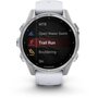 Voir la diapositive 2 : GARMIN Montre sport Fenix 8 43mm Blanc