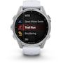 Voir la diapositive 2 : GARMIN Montre sport Fenix 8 43mm Blanc