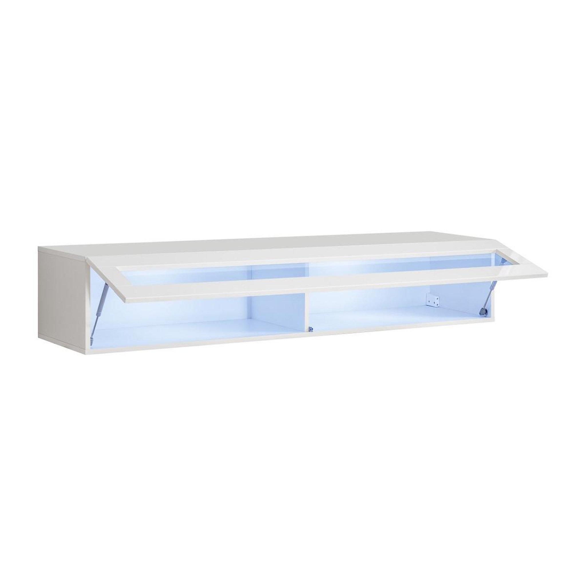 Voir la diapositive 2 : Paris Prix Bloc mural design led  fly j2  160cm blanc