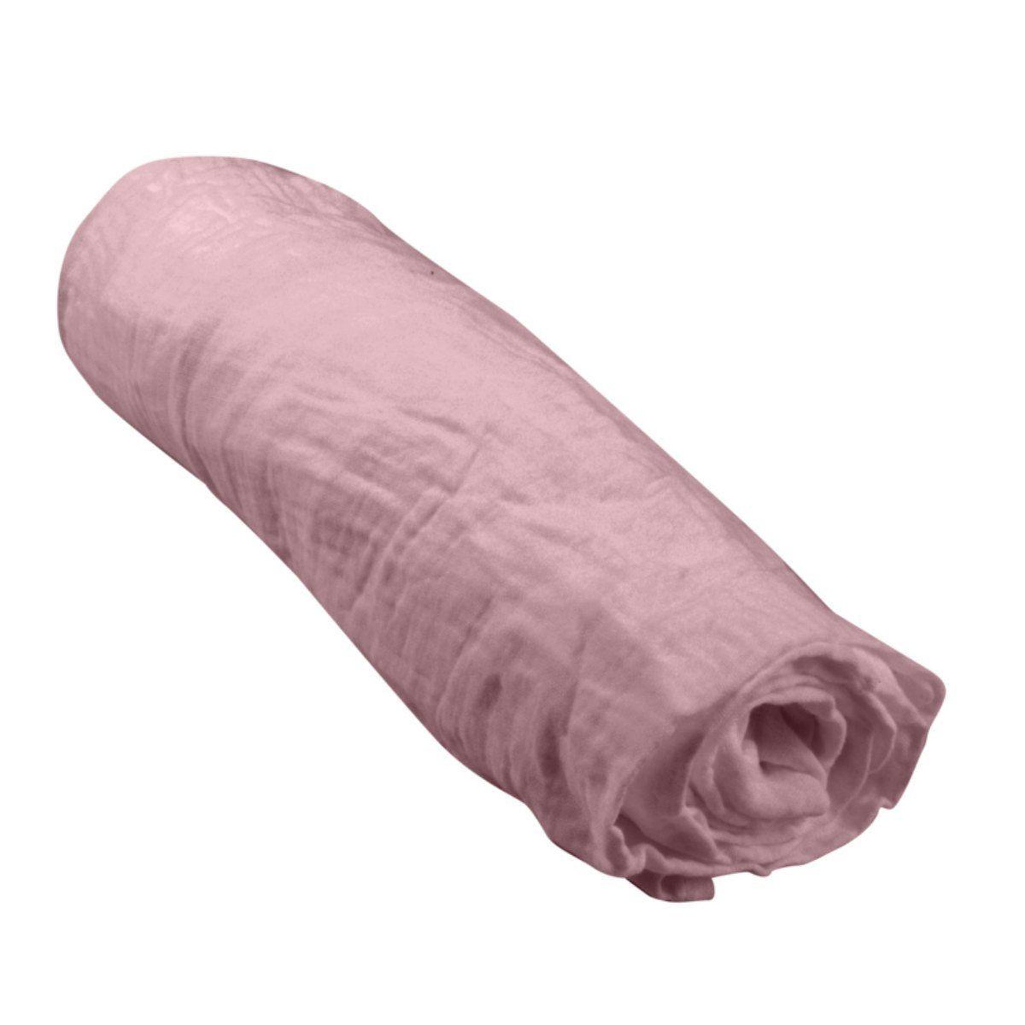 BEBE DOUCEUR Drap housse bébé  extensible  60x120cm rose