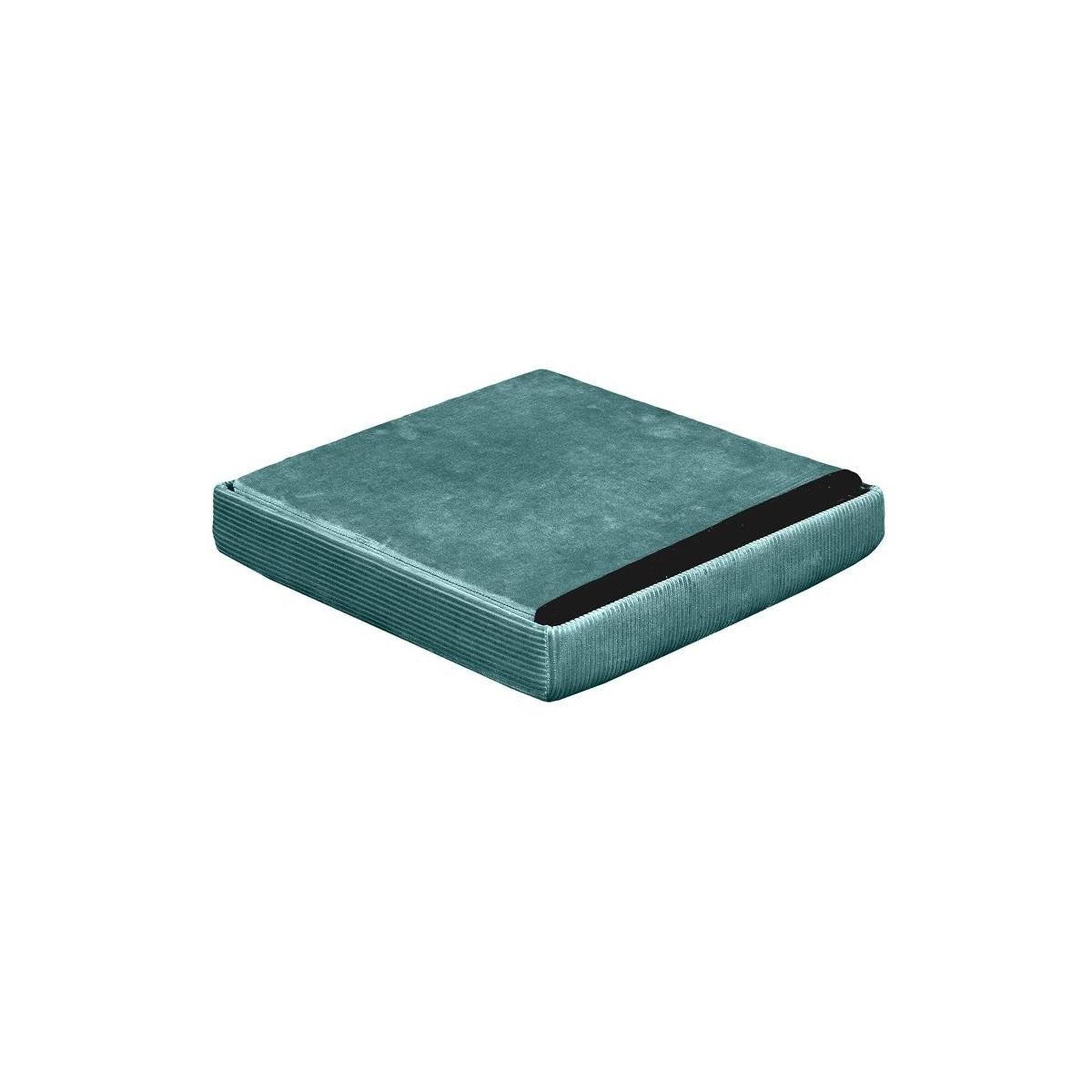 Voir la diapositive 3 : The Home Deco Factory Pouf & coffre de rangement  giulia  38cm bleu
