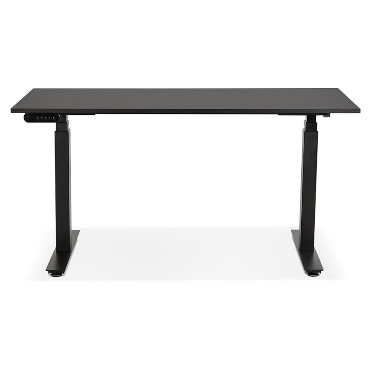 Paris Prix Bureau Design Réglable  Électrique  140cm Noir