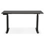 Voir la diapositive 2 : Paris Prix Bureau Design Réglable  Électrique  140cm Noir