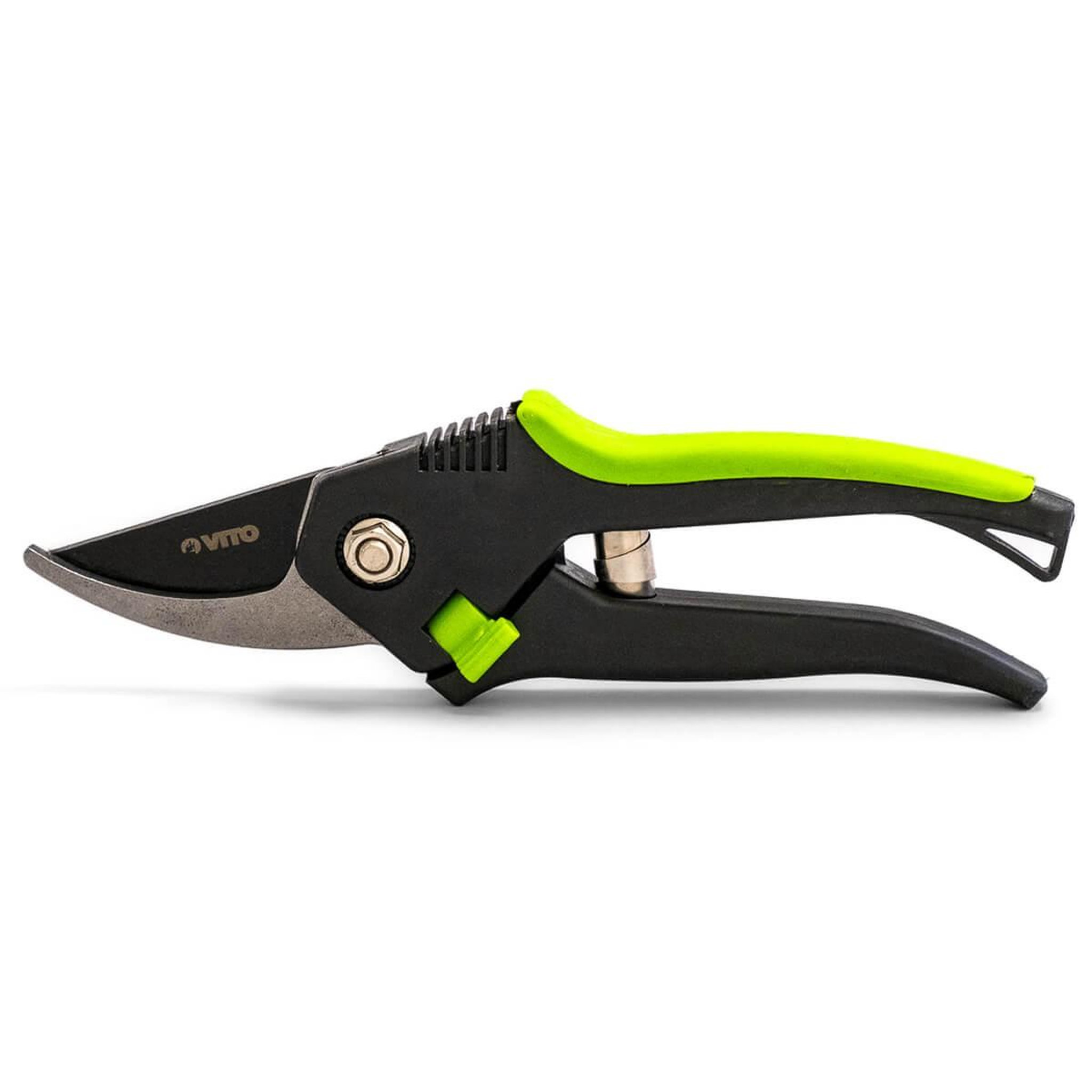 VITO Sécateur de jardin manuel 20 cm  ciseaux jardinage lame acier carbone vito