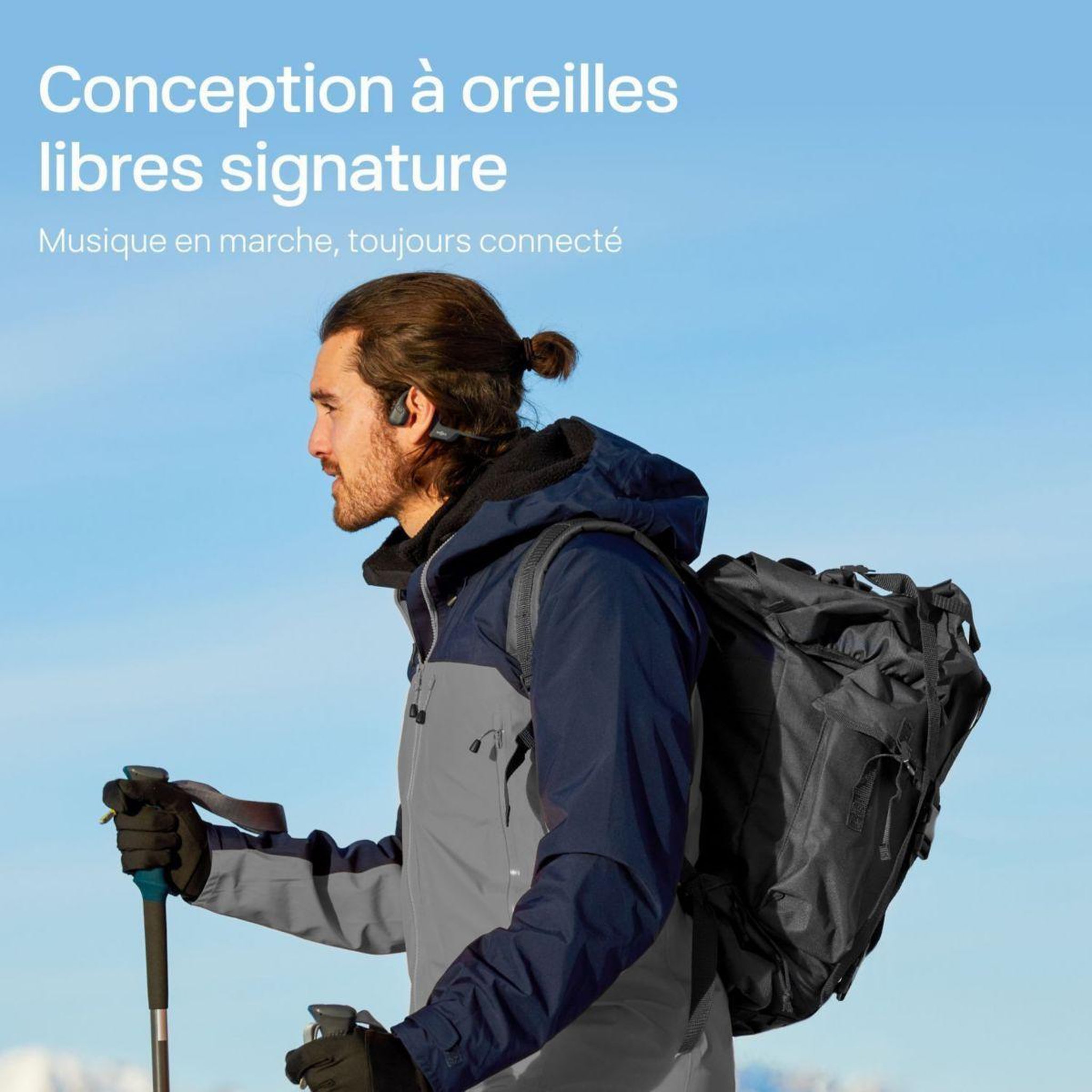 Voir la diapositive 5 : SHOKZ Casque OpenRun Pro 2 Noir