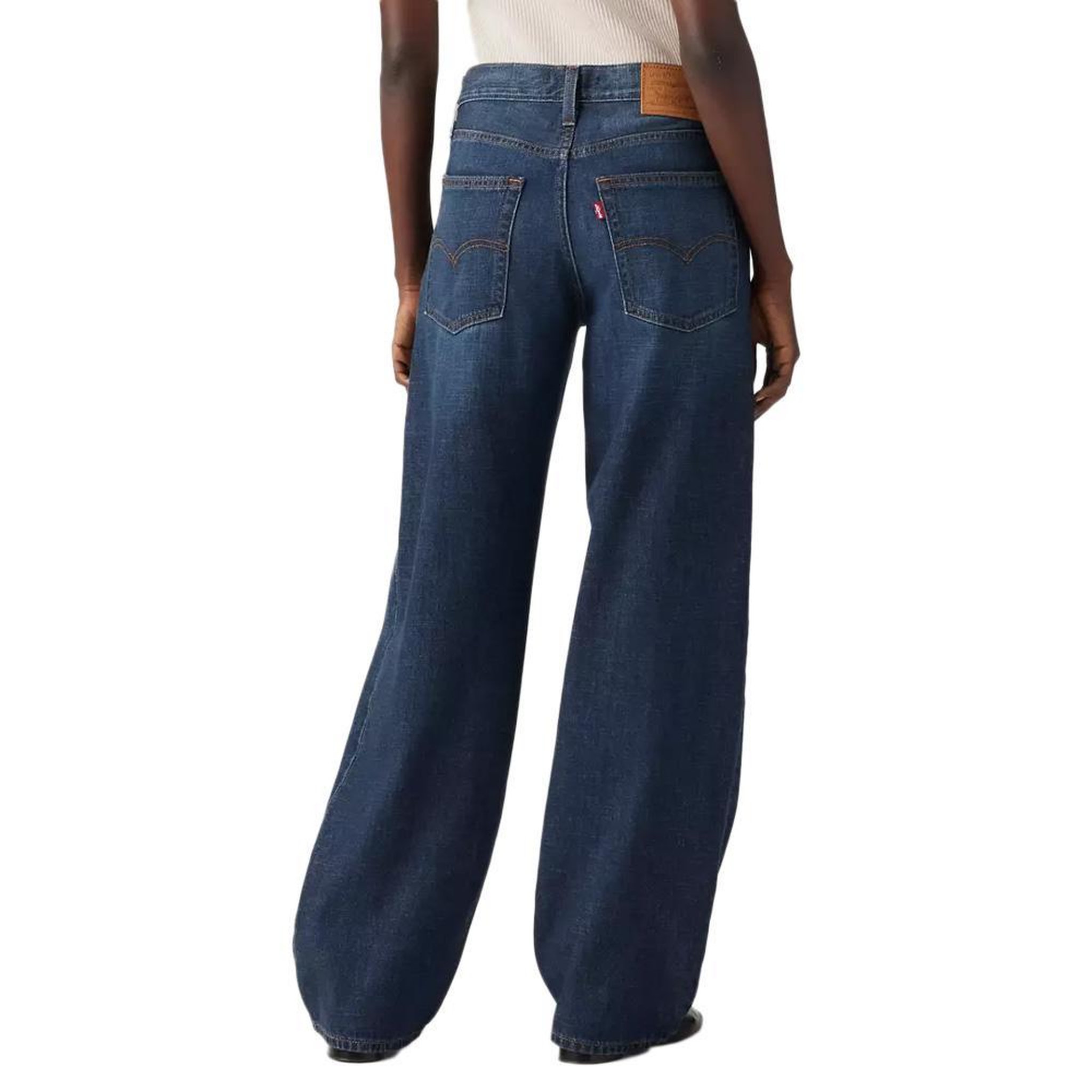 Voir la diapositive 2 : Levi's Jean Evasé  Femme Levi's Baggy