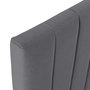 Voir la diapositive 5 : VS VENTA-STOCK Tête de lit tapissée Eris 150x60 cm Gris foncé
