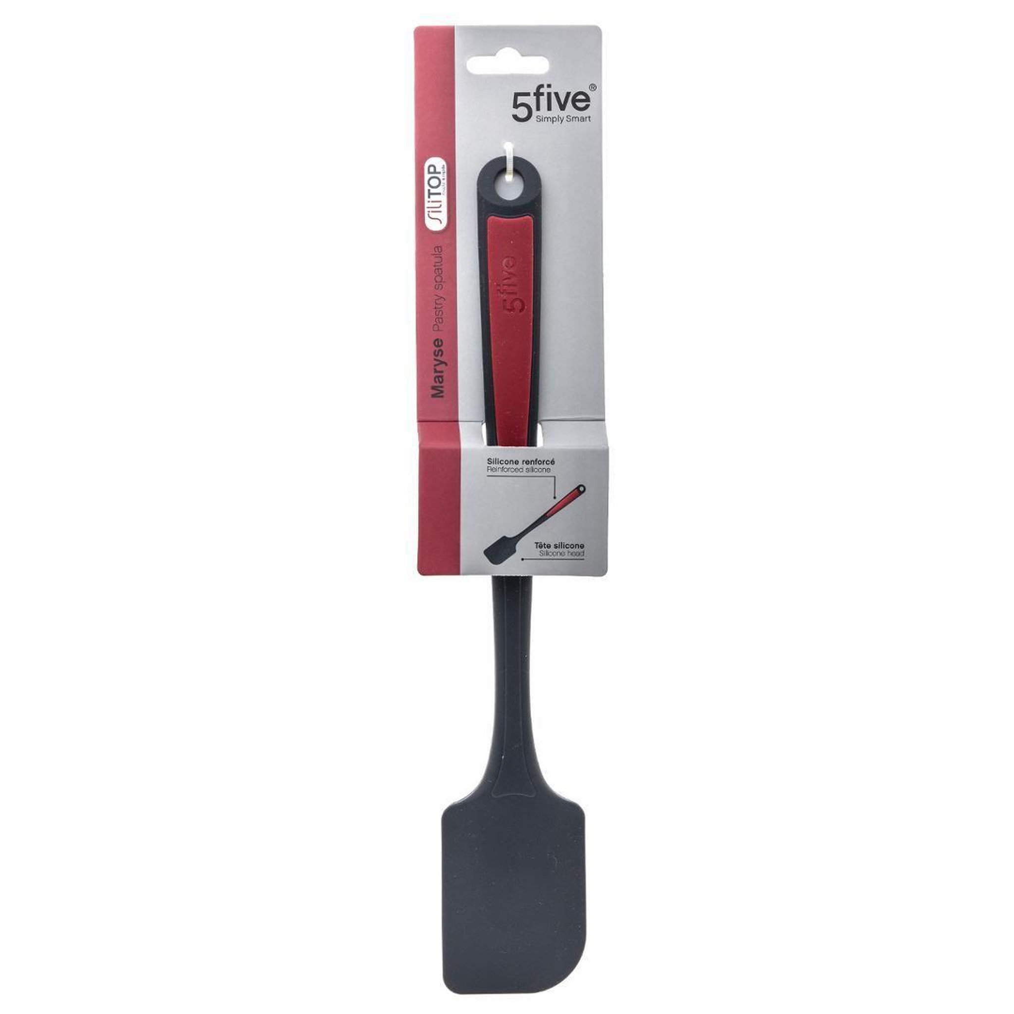 Voir la diapositive 2 : FIVE Maryse de cuisine  silitop  33cm noir
