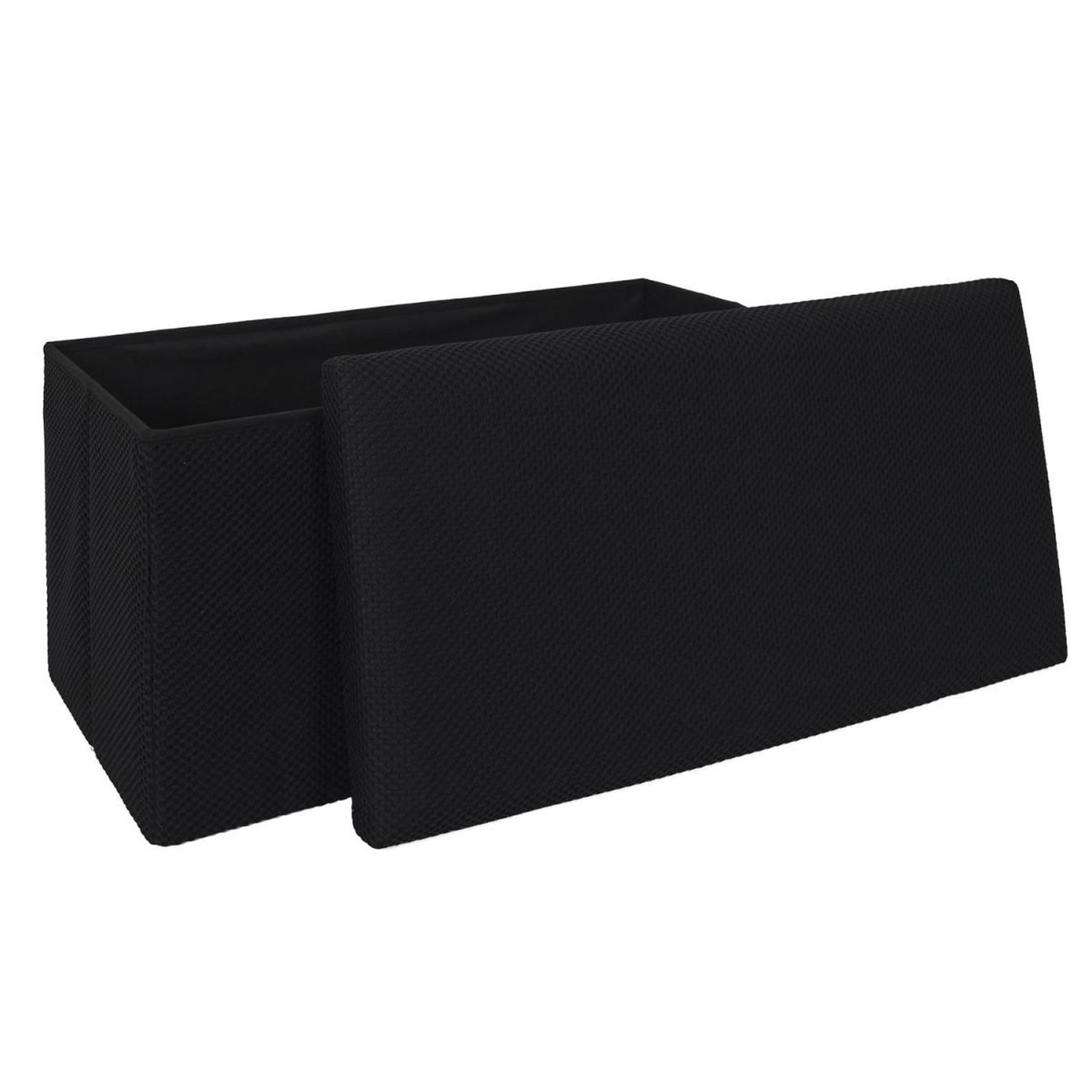 Voir la diapositive 3 : The Home Deco Factory Banquette coffre pliable  atome  76cm noir