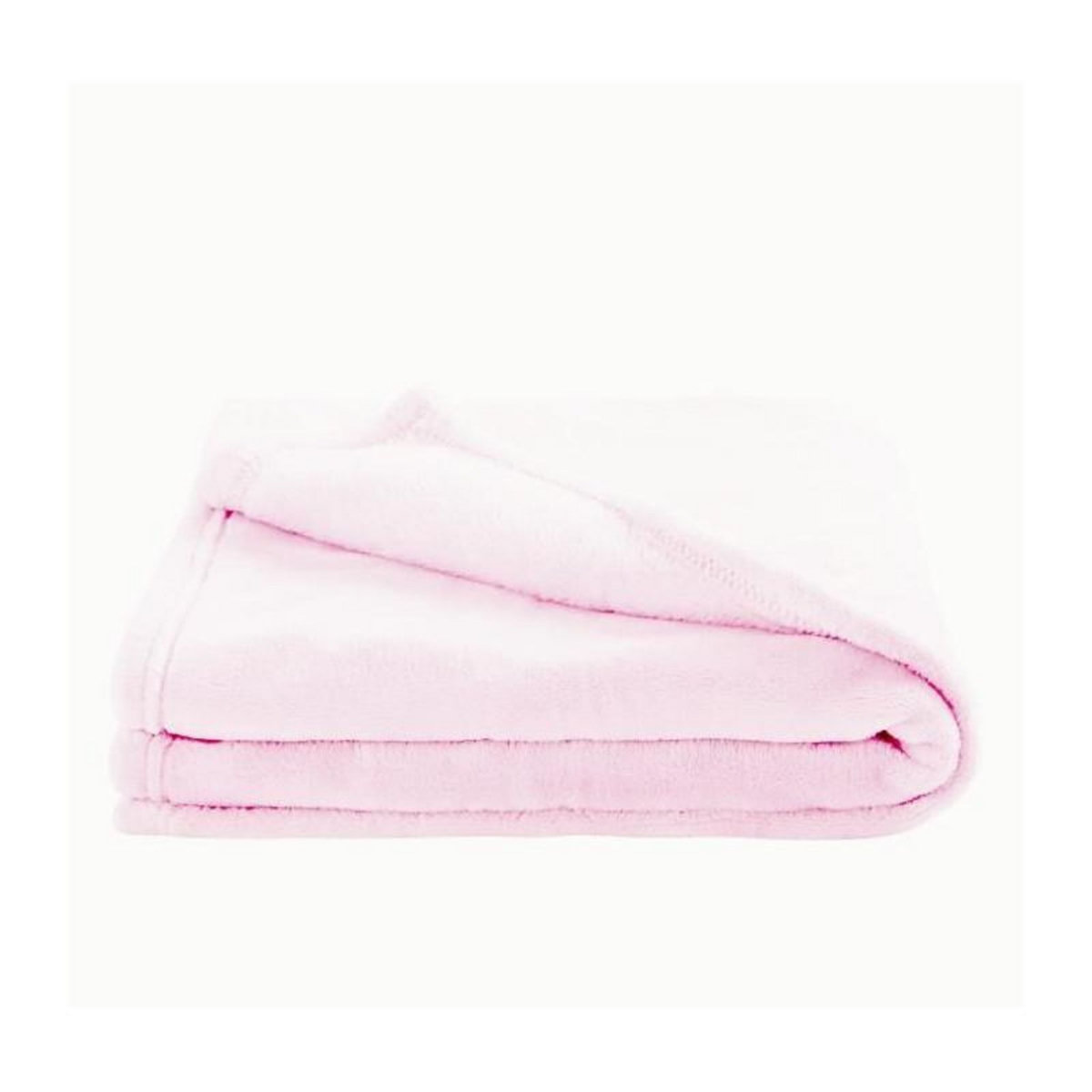 DOUX NID DOUX NID Couverture Microfibre Microdoux - 100x150cm - Rose clair
