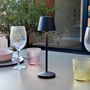 Voir la diapositive 3 : Lumisky 9 lampes avec plateau de chargement EMILY Noir Aluminium H25CM