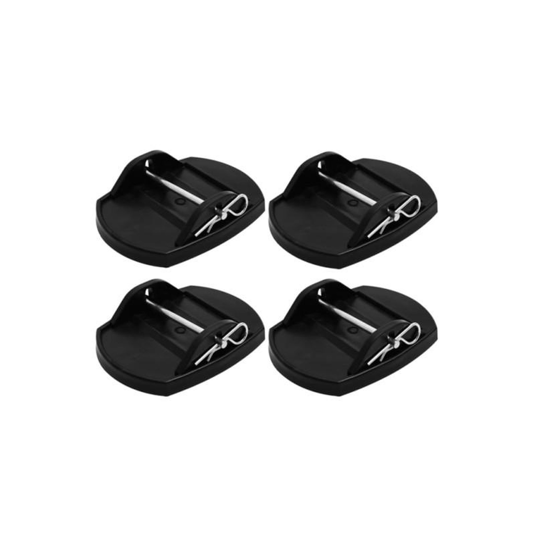 Voir la diapositive 2 : PROPLUS ProPlus Patins de support de caravane 4 pcs avec broches métalliques