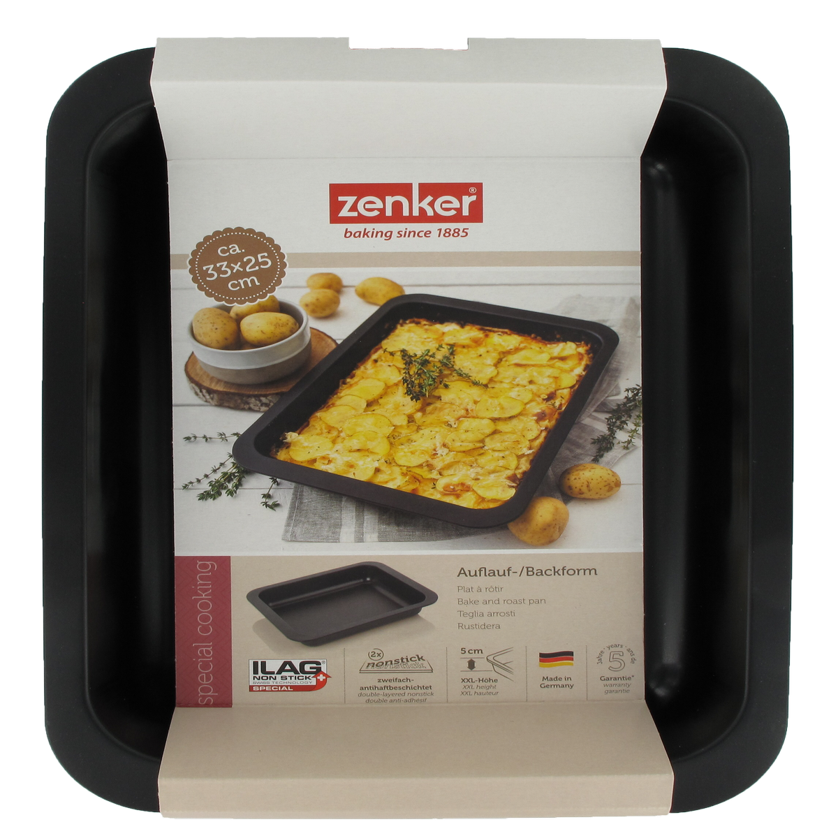 ZENKER Plat à four 33 x 25 cm Zenker Spécial Cooking