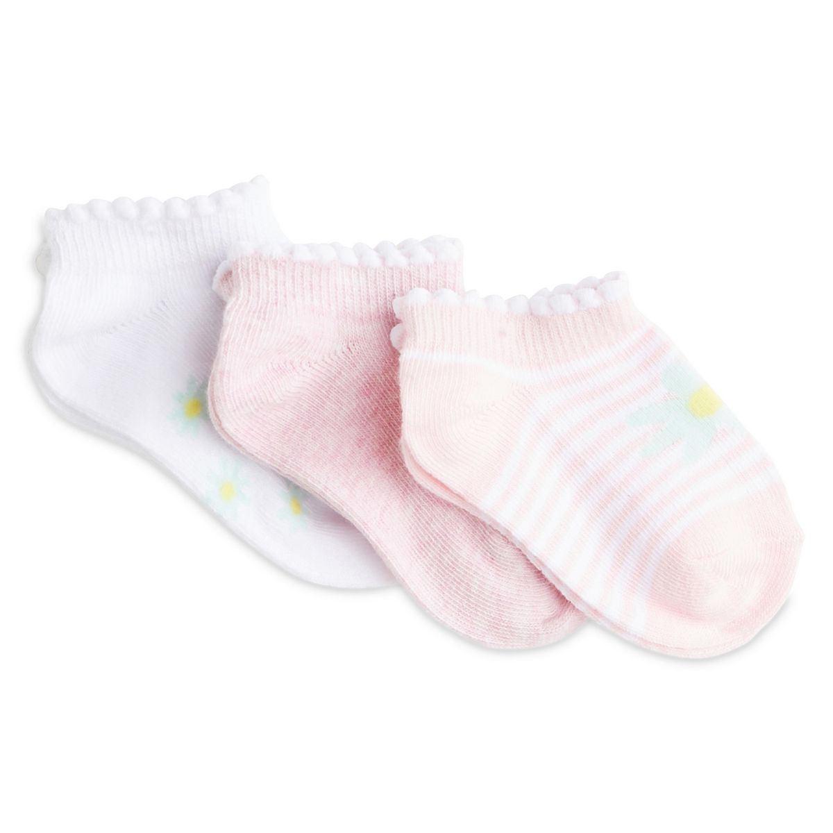 IN EXTENSO Lot de 3 paires de socquettes bébé fille
