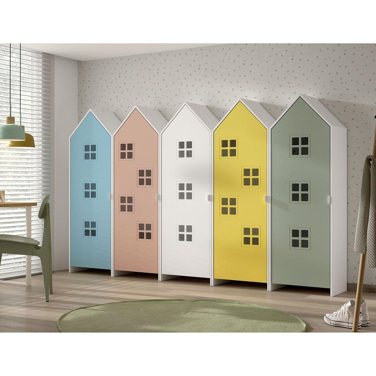 Vipack Combinaison D'armoires 5 Pièces Casami Bruges Multicolore