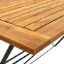 Voir la diapositive 5 : VIDAXL Table pliable de jardin 120x70x74 cm Bois d'acacia massif