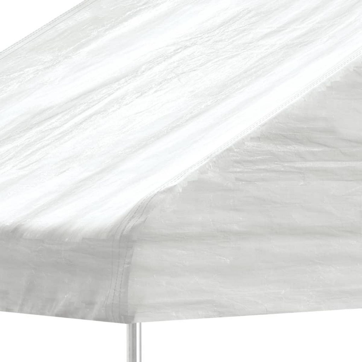VIDAXL Belvedere avec toit blanc 2,28x2,23x2,69 m polyethylene