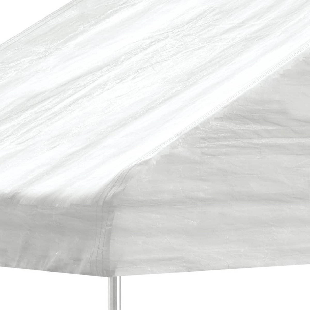 VIDAXL Belvedere avec toit blanc 2,28x2,23x2,69 m polyethylene